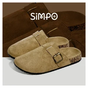 Tongs décontractées à bout fermé pour femmes, pantoufles d&rsquo;extérieur d&rsquo;été, sandales en flanelle pour Couple, confortables, antidérapantes, résistantes à l&rsquo;usure