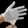gants de protection à haute élasticité, 1/50 paires, pour protéger les mains, gants blancs, dermatite, eczéma, pour éviter les mitaines en coton, outil de nettoyage