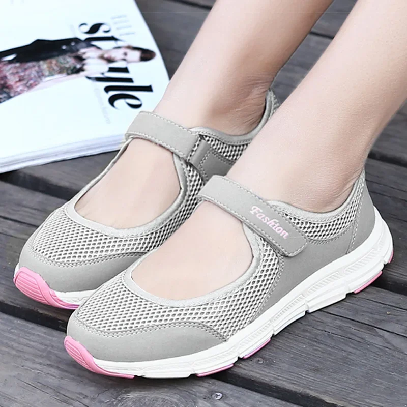 chaussures plates pour femmes léger respirant automne chaussures d'été chaussures plates confortables femmes mocassins zapatos mujeres mary jane chaussures