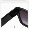 lunettes de soleil carrées à la mode, design classique simple, polyvalentes pour plusieurs scénarios