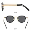 petites lunettes de soleil carrées pour femmes et hommes, nuances punk rétro, lunettes de soleil vintage chimdriving, nuances de protection uv400, mode