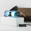 2025 lunettes de soleil de conduite en plein air populaire carré grand cadre lunettes de soleil classique lunettes polarisées hommes femmes lunettes de pêche