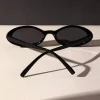 lunettes de soleil ovales pour femmes, petites et sexy, nouvelle mode léopard marron, tendance, rétro, ombre colorée, 2025