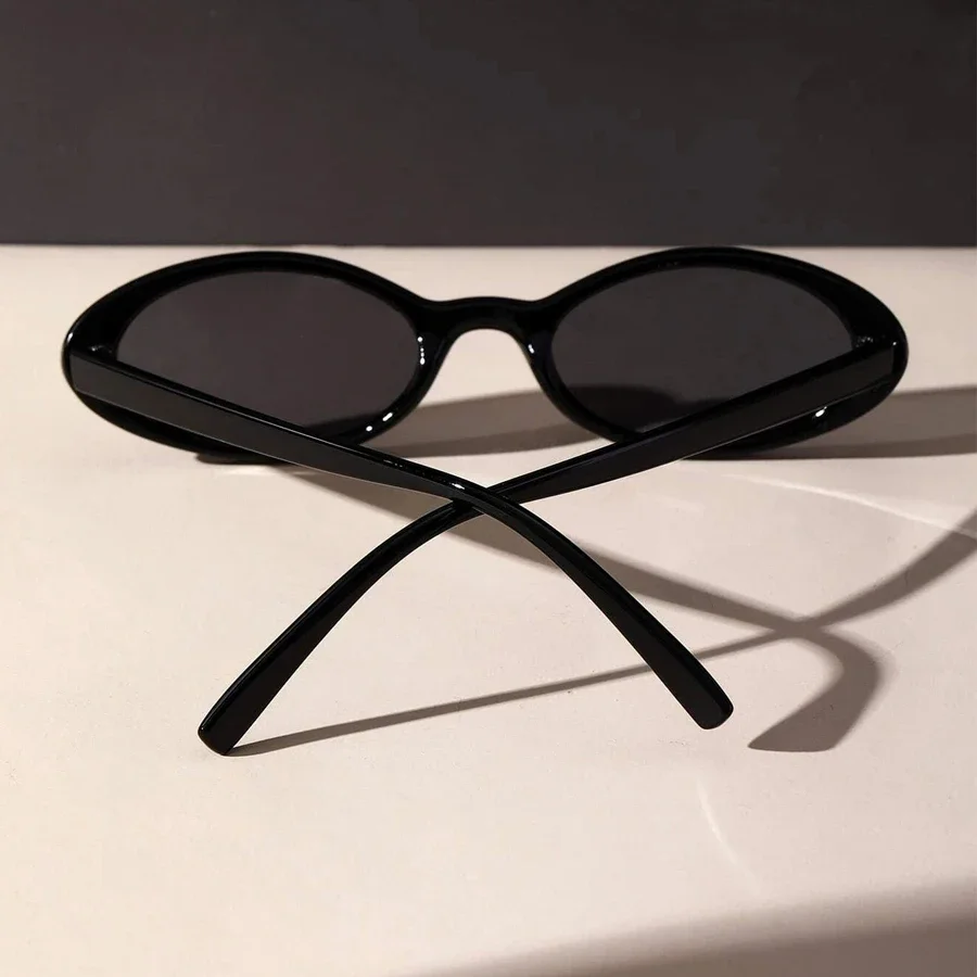 lunettes de soleil ovales pour femmes, petites et sexy, nouvelle mode léopard marron, tendance, rétro, ombre colorée, 2025