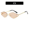 lunettes de soleil à monture personnalisée pour femmes et hommes, lunettes de soleil polygonales, lunettes de soleil hip hop décontractées, lunettes anti uv chimoutdoors, uv400, nouveau