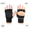 gants d'entraînement d'haltérophilie pour femmes et hommes, fitness, sport, musculation, poignées de gymnastique, paume des mains, gants de protection du poignet