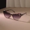 lunettes de soleil œil de chat élégantes pour hommes et femmes, lunettes de soleil décontractées, miroir vintage, nuances d'extérieur, mode féminine et masculine