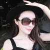 lunettes de soleil pour femmes, nouvelles, simples, à la mode, polyvalentes, tendance, conduite, vacances, chevet, marques de luxe, lunettes pare soleil de haute qualité