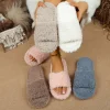 2025 nouveau décontracté moelleux femmes appartements pantoufles maison concepteur femme chaussures mode luxe flou hiver peluche élégant diapositives femmes 2025 nouveau décontracté moelleux femmes appartements pantoufles maison concepteur femme chaussures mode luxe flou hiver peluche élégant diapositives femmes