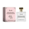 parfum rose incolore, parfum femme longue durée, série de langues de fleurs fraîches et élégantes, parfum élégant et charmant
