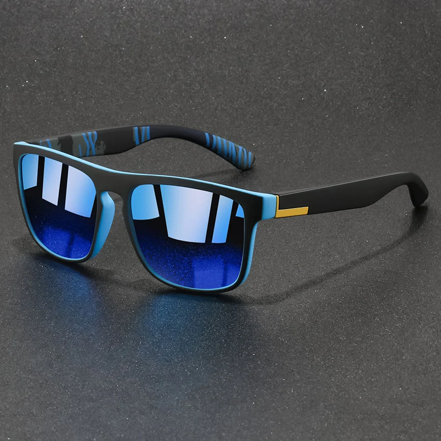 Mode Vintage carré lunettes de soleil hommes femmes pêche conduite homme marque de luxe concepteur lunettes de soleil rétro lunettes UV400