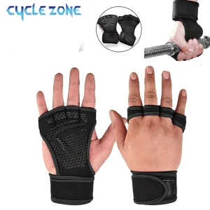 Gants d&rsquo;entraînement de musculation pour femmes et hommes, Fitness, Sport, cyclisme, gants de gymnastique respirants, protection de la paume, équipement de gymnastique sans doigts