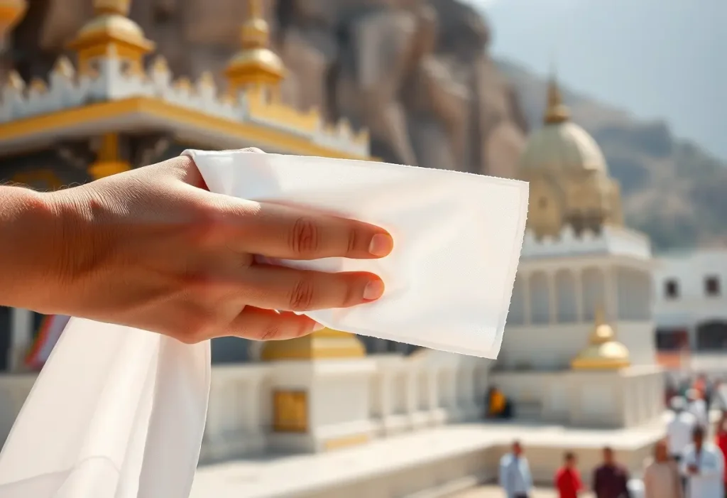 Comment mettre la tenue de l&rsquo;Ihram : guide étape par étape