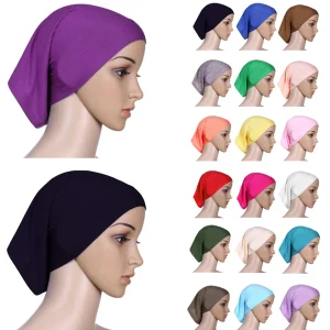 Femmes musulmanes foulard sous-écharpe extensible Hijab couverture bandeau sous-écharpe casquette châle Islam écharpe bandeau intérieur Bonnet Femmes musulmanes foulard sous-écharpe extensible Hijab couverture bandeau sous-écharpe casquette châle Islam écharpe bandeau intérieur Bonnet