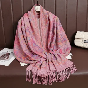 Femmes Paisley écharpe cachemire sentiment Pashmina châles gland Hijab bandeau Femme hiver foulards Foulard Bufanda 2024 Femmes Paisley écharpe cachemire sentiment Pashmina châles gland Hijab bandeau Femme hiver foulards Foulard Bufanda 2024