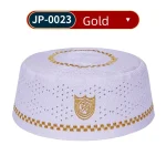 Chapeaux de prière pour hommes musulmans, broderie en coton, islamique, Ramadan, kippa juive, foulard arabe, Turban Topkippot, casquette des eaux saoudiennes