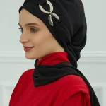 Ramadan musulman intérieur Hijabs pour femme Turban Hijabs avec casquette islamique musulman Jersey foulard chapeaux femmes musulmanes vêtements