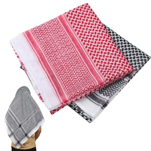 Couvre-chef Plaid châle carré cou enveloppement arabe Turban Hijab musulman Shemagh écharpe arabe Kafiya Keffiyeh Palestine Bandana Couvre-chef Plaid châle carré cou enveloppement arabe Turban Hijab musulman Shemagh écharpe arabe Kafiya Keffiyeh Palestine Bandana