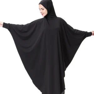 Grand Khimar Abaya femmes musulmanes robes Hijab aériennes Eid à capuche Ramadan dubaï Robe arabe islamique Abayas Burqa vêtements caftan