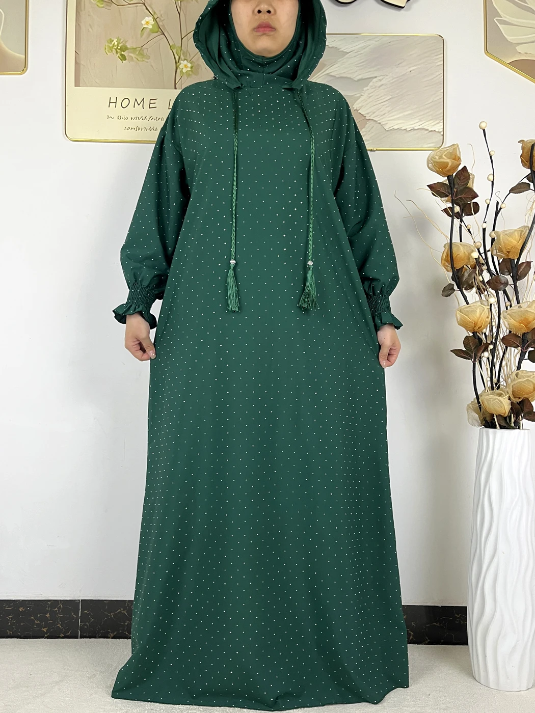 Abayas musulmanes pour femmes, ensemble traditionnel turc islamique, robe ample femme, caftan marocain, robes africaines de Dubaï, à capuche, pour le Ramadan