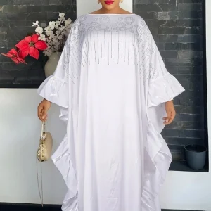 Robes de soirée élégantes pour femmes, robes maxi traditionnelles africaines amples à volants, abayas hijab de Dubaï, robes de mariée, kaftans Robes de soirée élégantes pour femmes, robes maxi traditionnelles africaines amples à volants, abayas hijab de Dubaï, robes de mariée, kaftans