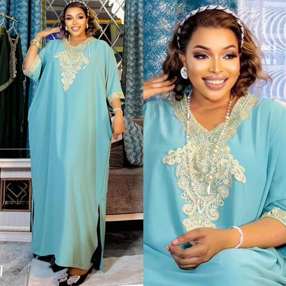 Robes en mousseline de soie pour femmes, printemps 2026, élégantes, longues abayas, robes maxi, Dubaï, Turquie, kaftan, soirée, bal, robe de soirée, vêtements africains