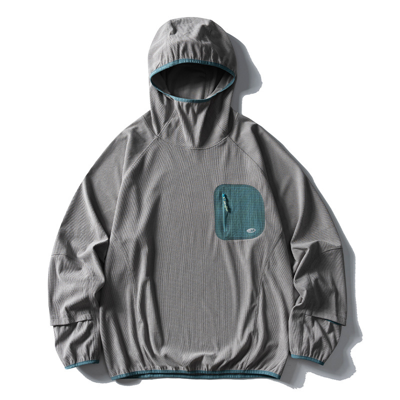 Sweat-shirts à capuche de sport d'extérieur unisexe pour hommes et femmes, légers, en polaire, à manches longues, respirants, pulls à capuche, hauts de sport