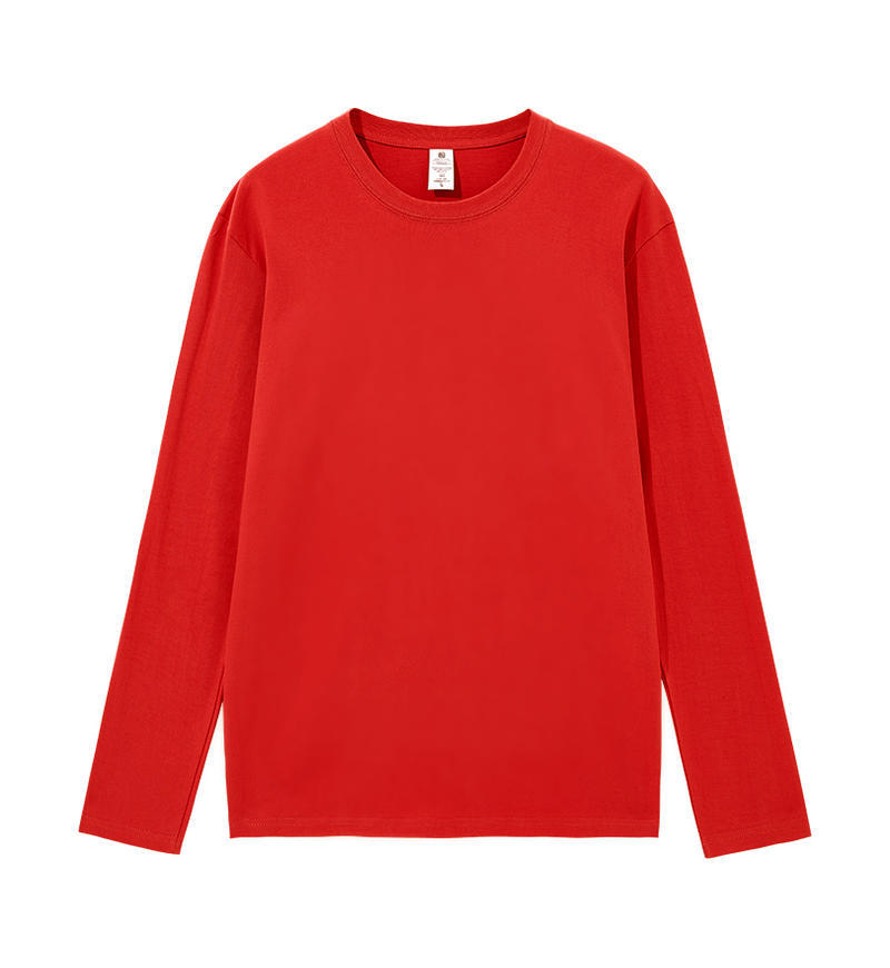 T-shirt manches longues en coton pour hommes et femmes, 230g, Logo imprimé, nom brodé, printemps-automne, Photos personnalisées, maillot d'activité