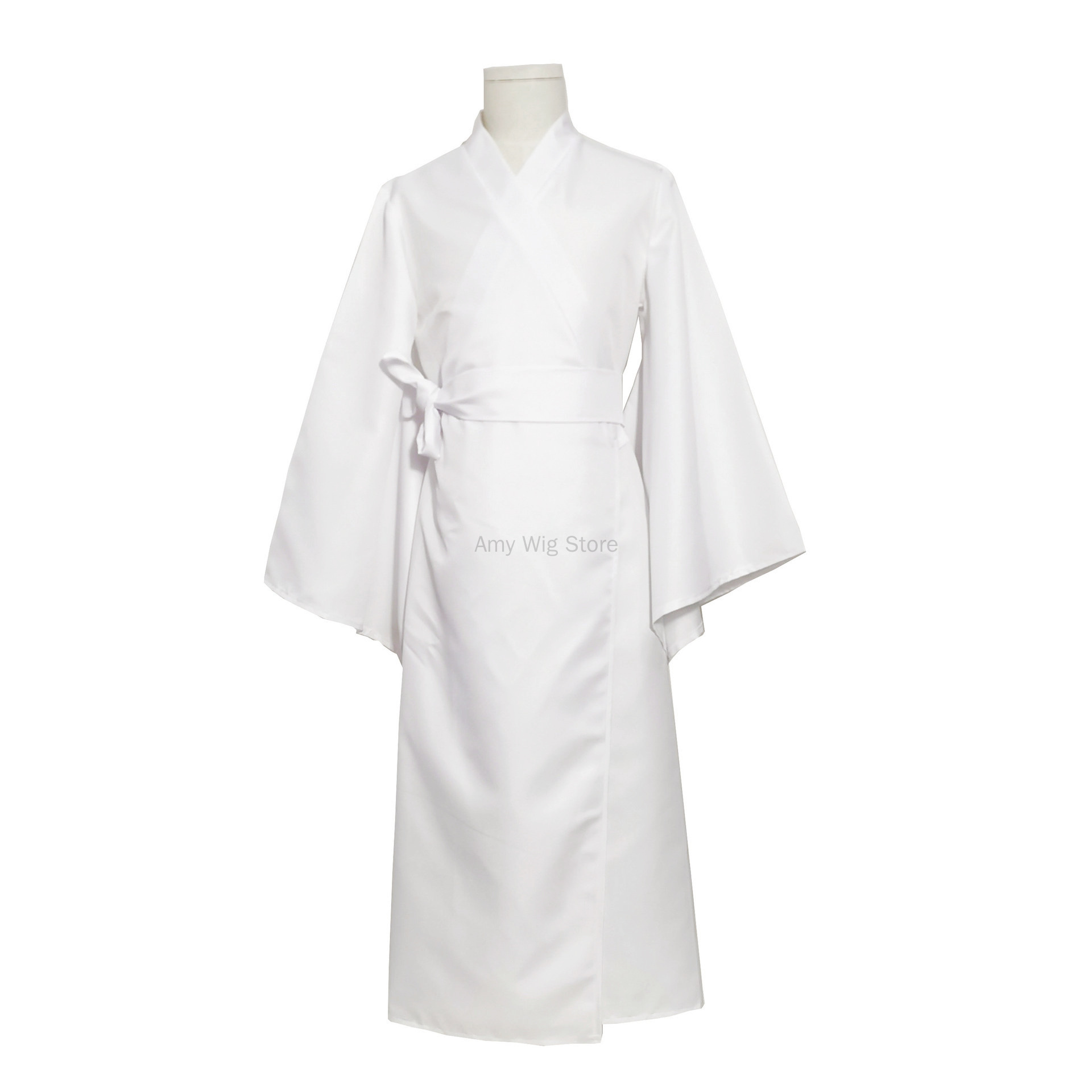 Robe Yukata blanche pour hommes et femmes, Kimono traditionnel japonais, sous-vêtements intérieur Nagajuban, Costume Noragami Yukine