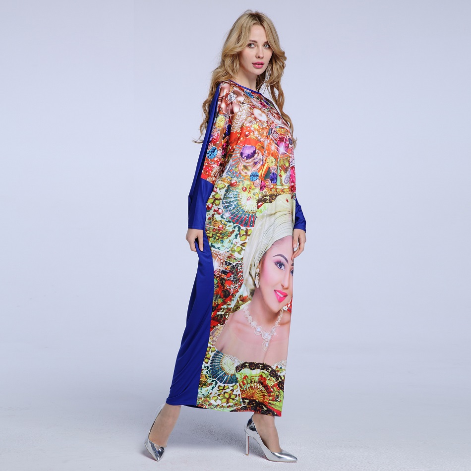 Robe Maxi Dashiki Africaine pour Femme, Nouveau Design de Mode, Bazin, Super artificiel astique, ix, Diamant, Imprimé Visage, 2024