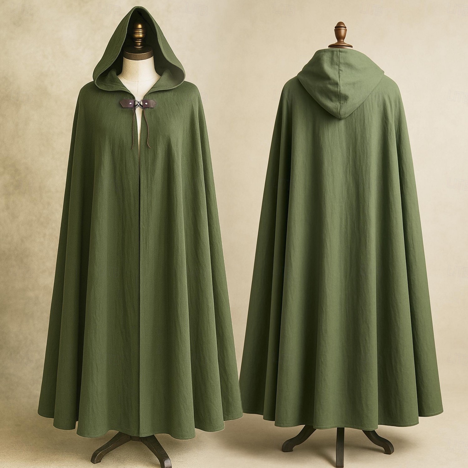 Ensemble de costumes médiévaux et de la Renaissance, cape, tenue de viking, costume de ranger, déguisement pour homme, viking, Halloween, carnaval, performance, LARP