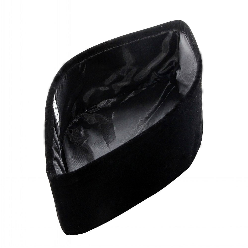 Chapeau africain pliable en velours, chapeaux musulmans pour hommes, chapeau noir, chapeaux musulmans pour hommes, bonnet de prière, chapeau islamique, Ramadan