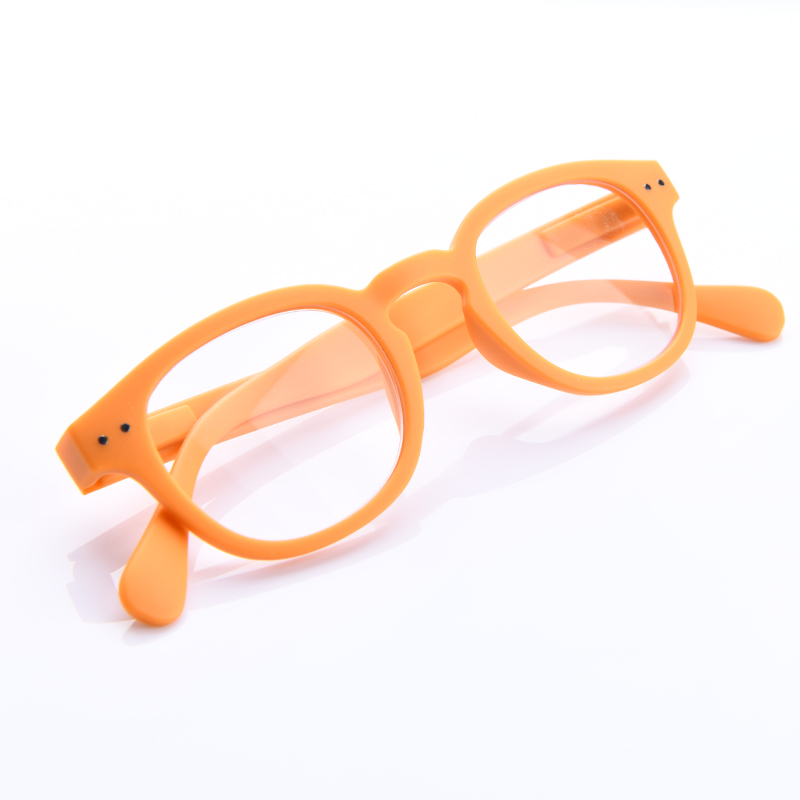 Lunettes de lecture rondes unisexes, classiques, presbytes, Orange, bleu, rose, surdimensionnées, monture complète