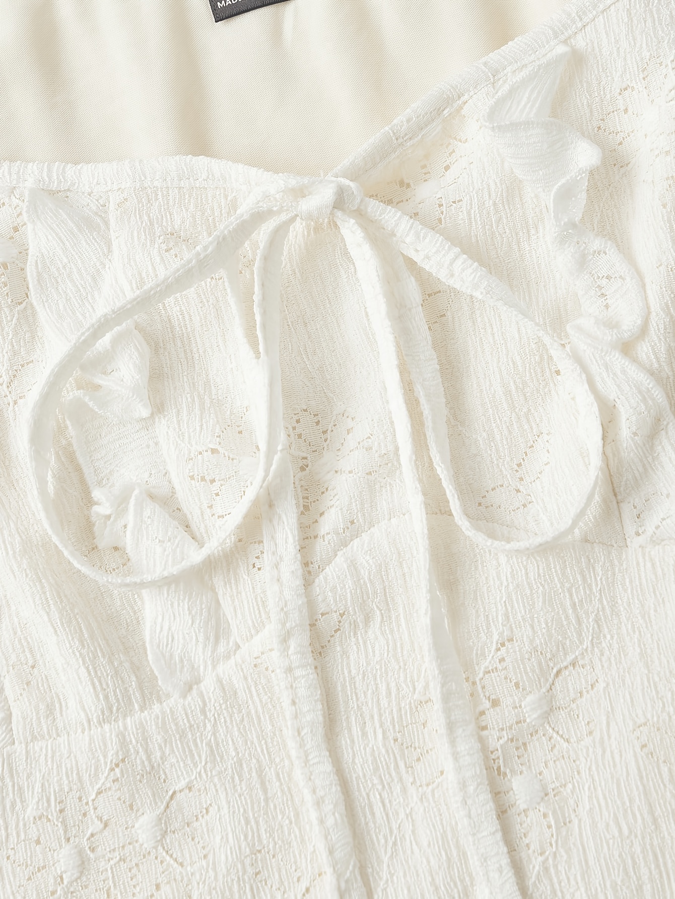 Nouvelles robes d'été pour femmes, robe courte à manches courtes, col carré, mini-robe à lacets, Vestidos De Verano Mujer Q3640