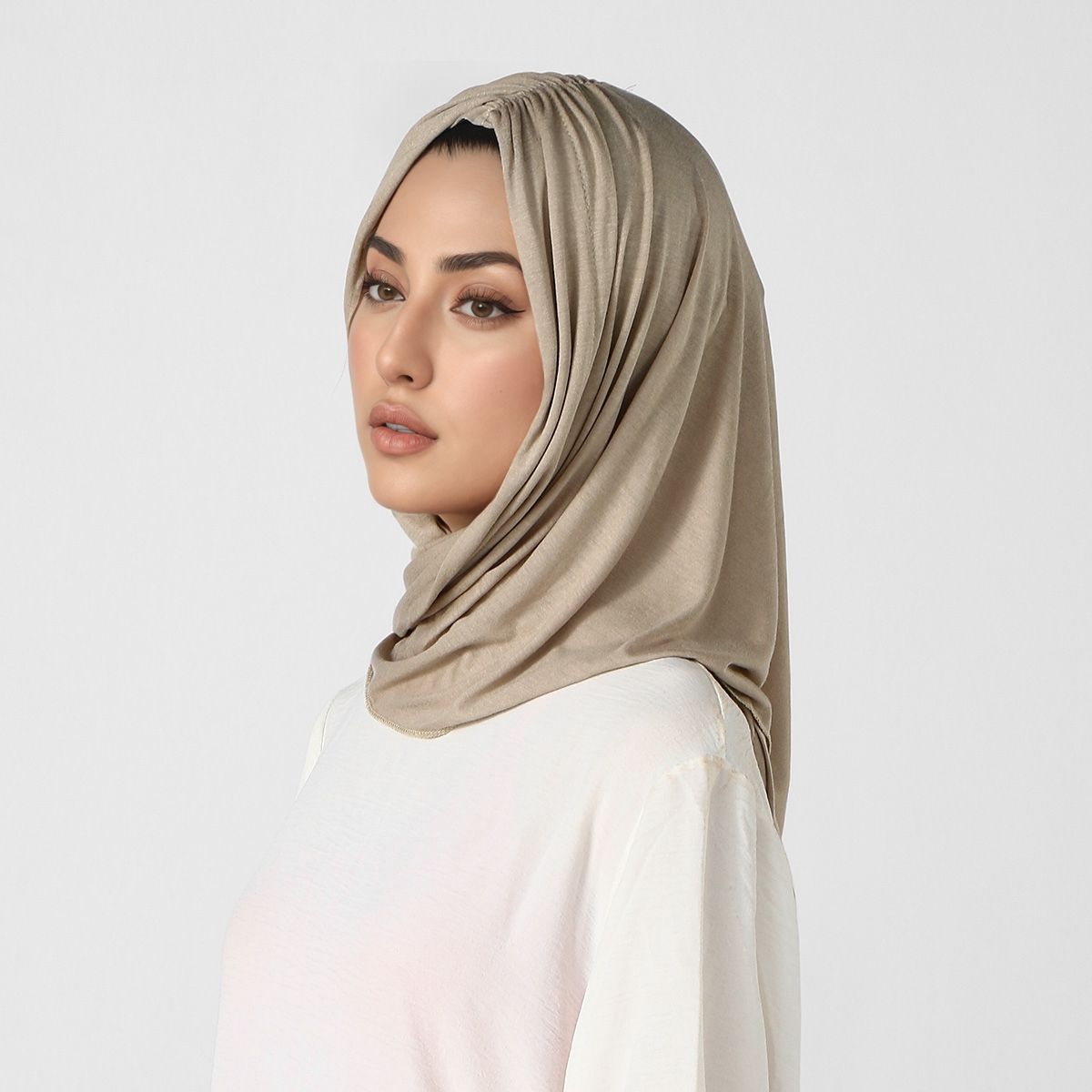 Foulard Hijab Triangulaire en Coton, Rayonne et Modal pour Femme, Voile Musulman en Jersey, Châle, Bandeau Ramadan, Turban Doux, Eid