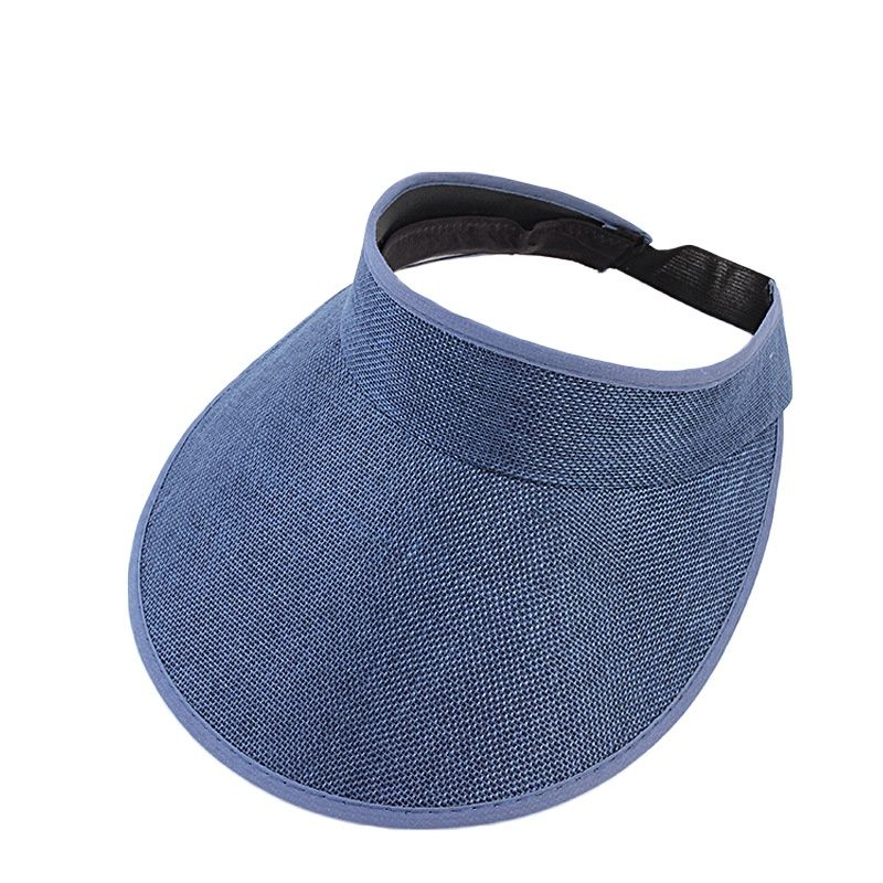 Pare-soleil pour femmes, chapeaux de mode en Faux lin pour femmes, visière de sport pour femmes