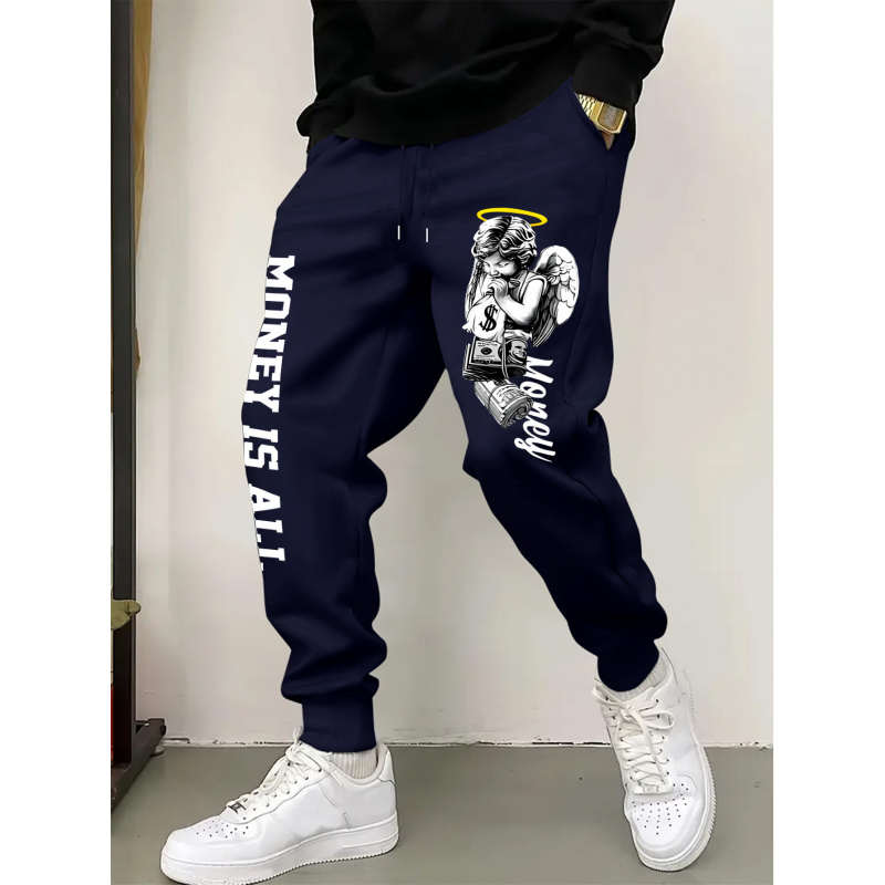 Pantalons décontractés pour hommes, à la mode et distinctifs, pour un usage quotidien, pantalons décontractés à taille élastique, vêtements polyvalents pour hommes