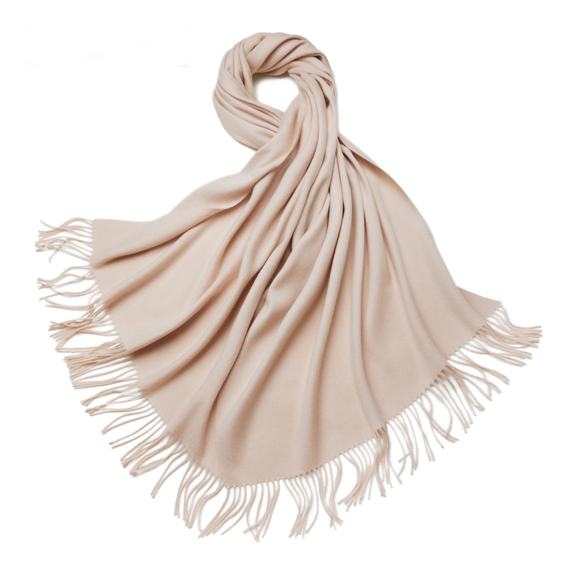 Écharpe 100% laine pour Femme, châle en Pure laine, longue Cape, Pashmina, collection automne-hiver, 200 – 70