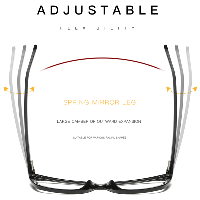 Gmei optique marque concepteur mode carré lunettes cadre femmes tendance Style lunettes Oculos De Sol lunettes 2001