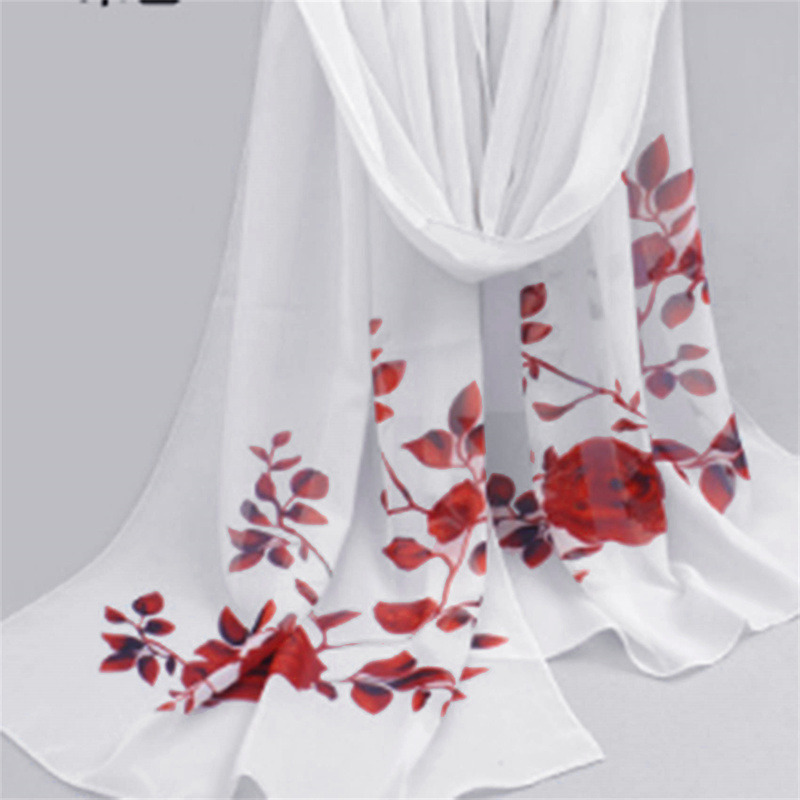 Foulard Hijab Musulman en Mousseline de Soie pour Femme, Châle, Enveloppant, à la Mode, pour l'Été et le Printemps