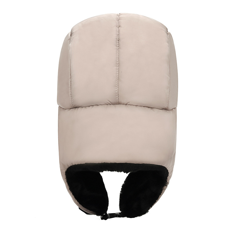 Chapeau de bombardier tendance pour hommes et femmes, bonnet chaud épais et réglable, casquette russe, mode Ushanka, oreillettes d'extérieur, chapeau de pilote chaud