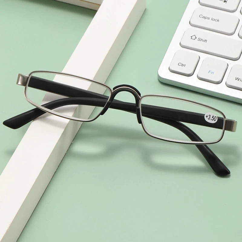 Nouvelle mode lunettes de lecture hommes haute qualité Prescription lunettes cadre optique lentilles claires