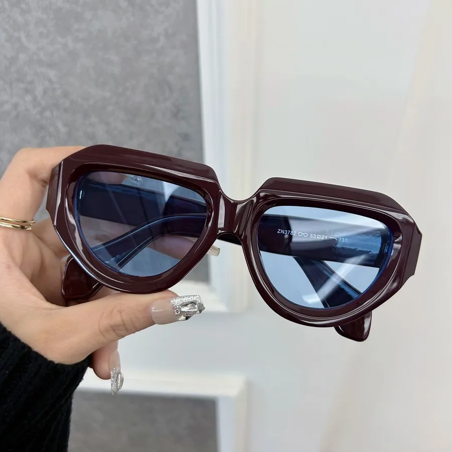 Lunettes de soleil carrées à la mode pour femmes et hommes, rondes classiques, Vintage, marque de styliste