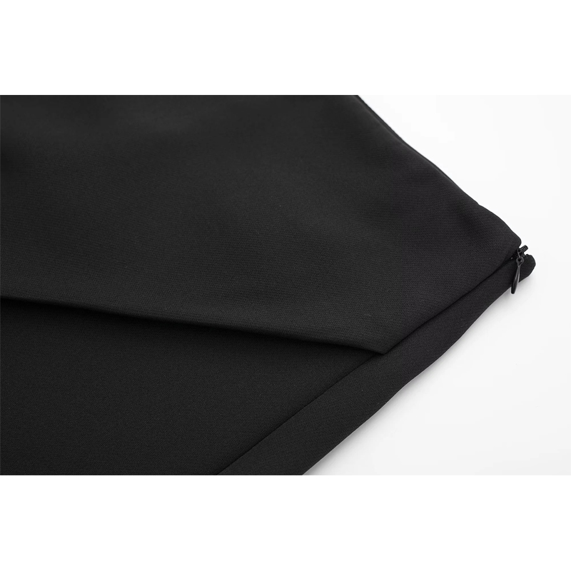 MUJER noir jupe Shorts femmes taille haute Mini jupe Shorts femme mode asymétrique jupe pour femmes 2025 été jupes courtes