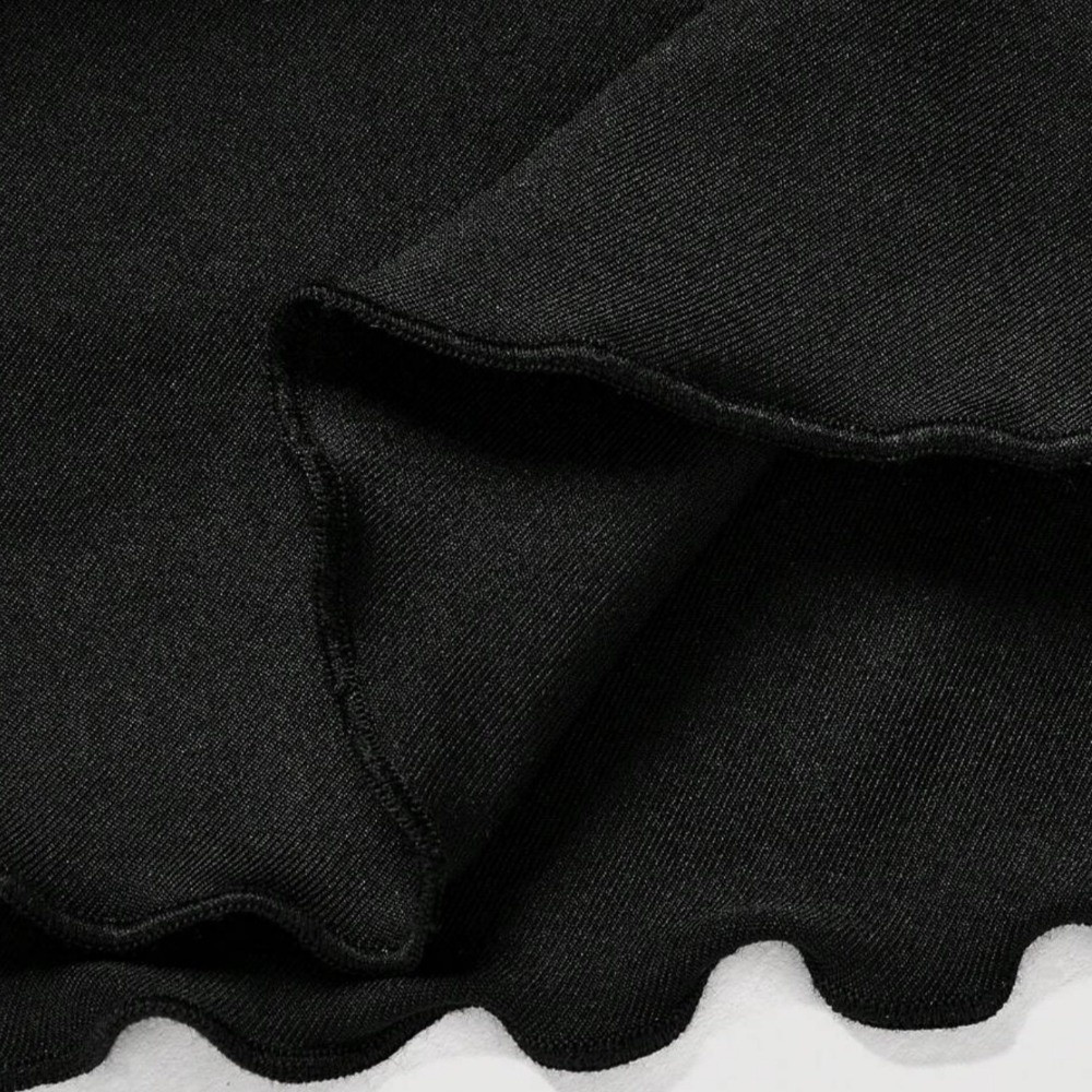 Nouvelle jupe courte élégante, coupe ajustée, couleur unie, jupe à volants, jupe plissée taille haute, mini-jupes pour femmes