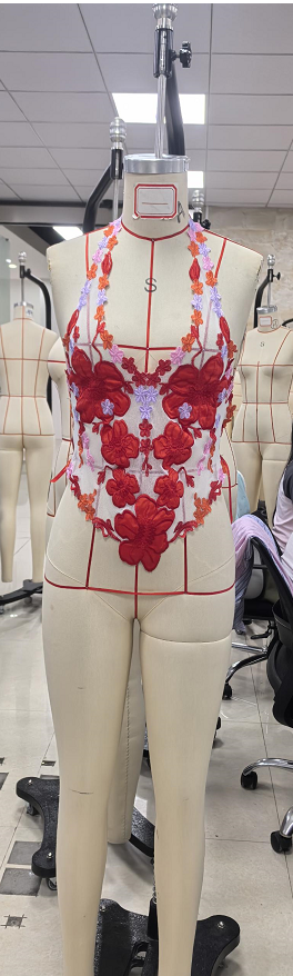 Haut à imprimé Floral pour femmes, col en v, dos nu, chemises tendance, Streetwear, vêtements esthétiques Grunge