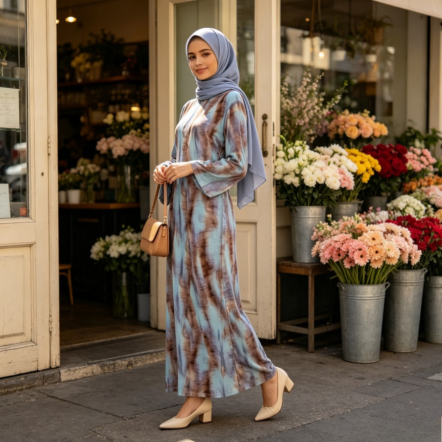 Robes de fête Abaya pour femmes, imprimées, longues, musulmanes, style islamique, Vestidos Largos, Jalabiya, Kaftan, Abayas arabes, Ramadan, Maroc, Dubaï
