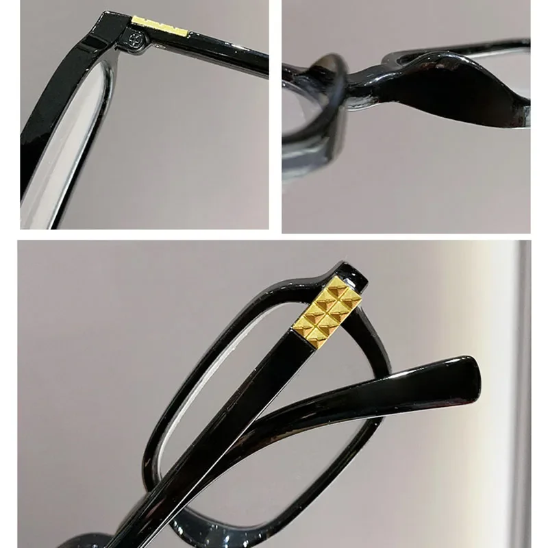 Lunettes de presbytie imprimées de luxe pour femmes, lunettes de lecture à petit cadre carré, mode ultra légère, anti-lumière bleue, hypermétropie
