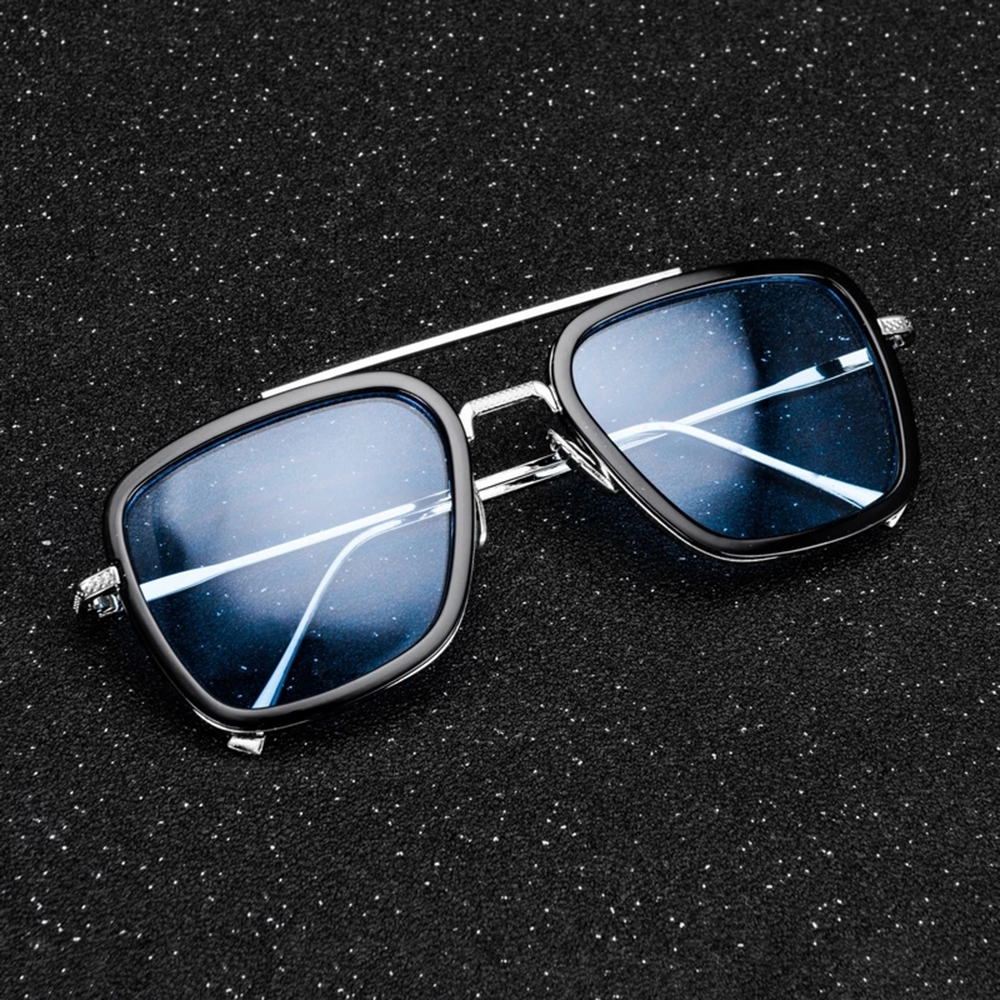 Lunettes de soleil carrées de luxe pour hommes et femmes, Tony Stlavabo, mode Steampunk, lunettes pour hommes, lunettes de protection solaire d'extérieur