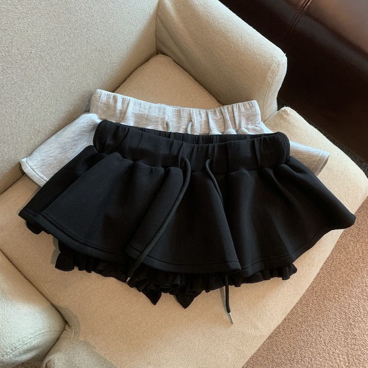 Jupe noire sexy à fleurs pour femmes, jupe d'été chaude et épicée pour filles, pantalon taille haute, ligne a, mini jupe bouffante